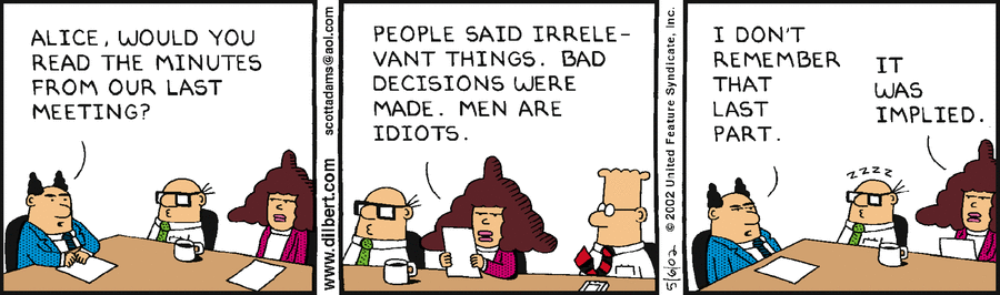 Dilbert Cartoon